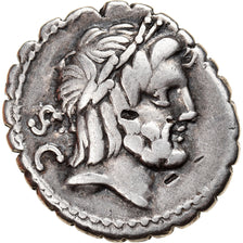Coin, Anonymous, Victoriatus, 211-206 BC, Rome, EF(40-45), Silver, Crawford:94/