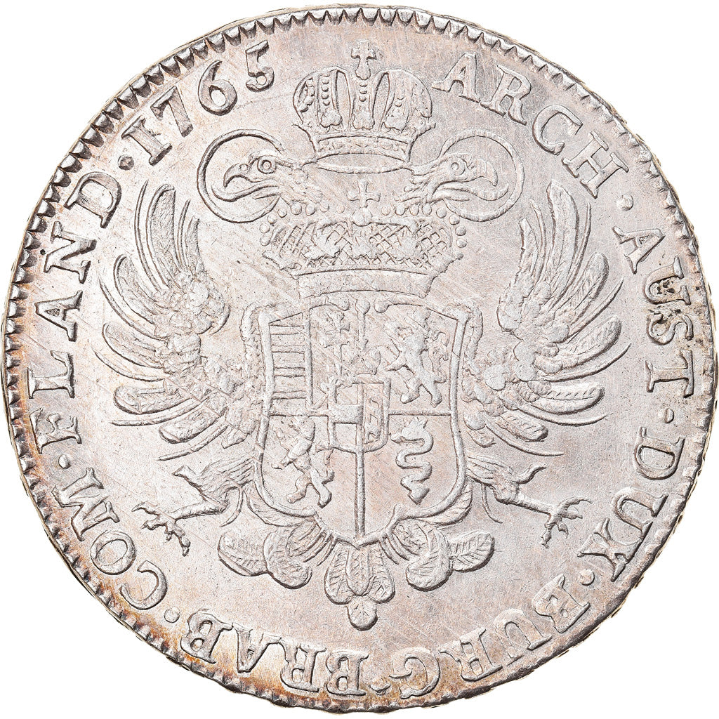Coin, AUSTRIAN NETHERLANDS, Maria Theresa, Kronenthaler, 1765, Bruxelles