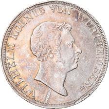Monnaie, Etats allemands, WURTTEMBERG, Wilhelm I, Thaler, 1833, Stuttgart, SUP+