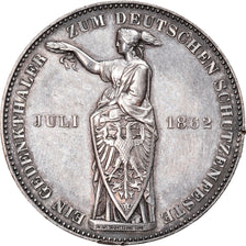Coin, German States, FRANKFURT AM MAIN, Thaler, 1862, Frankfurt, AU(55-58)