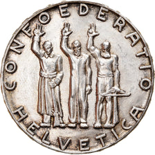 Coin, Switzerland, 5 Francs, 1941, Bern, AU(55-58), Silver, KM:44