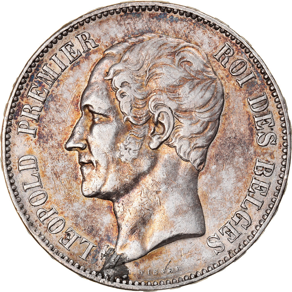 Monnaie, Belgique, Leopold I, 5 Francs, 1853, SUP+, Argent, KM:2.1