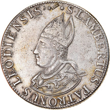 Moneda, LIEJA, Patagon, 1724, Liege, EBC, Plata, KM:130