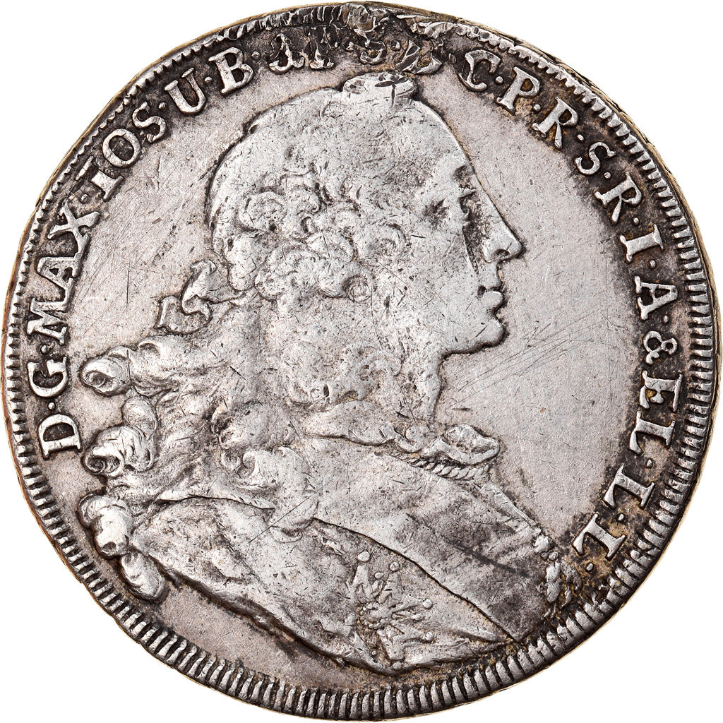 Coin, German States, BAVARIA, Maximilian III, Josef, Thaler, 1755, Munich