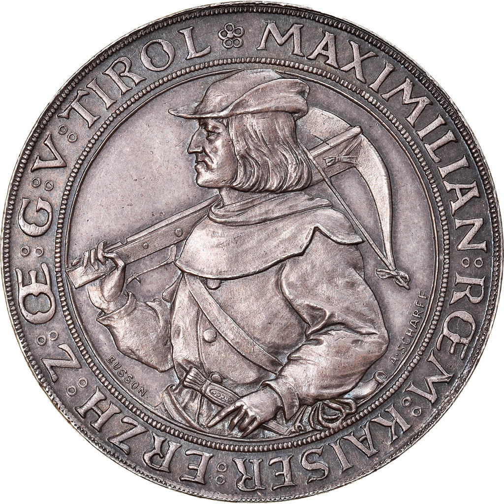 Austria, Medal, Maximilian Ier, 1848-1916, Very rare, MS(65-70), Silver