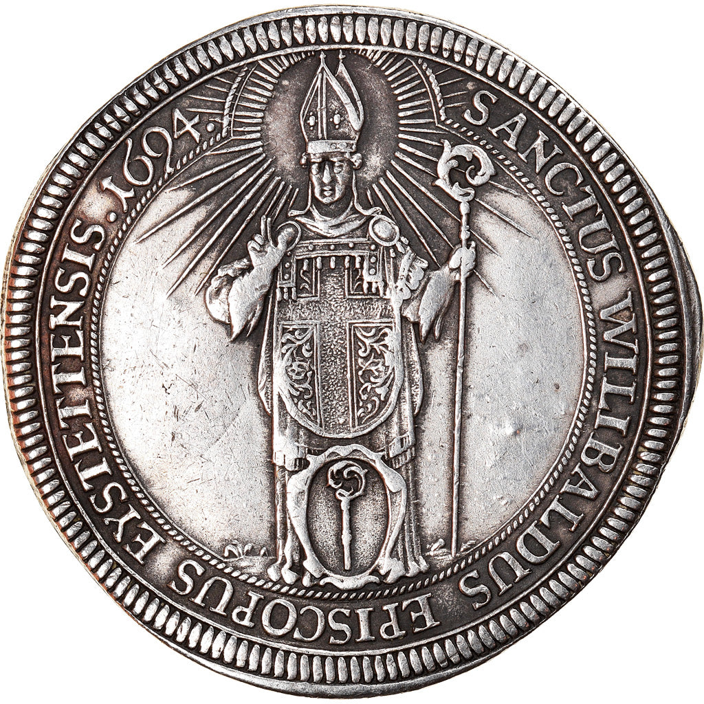 Coin, German States, Johann Eucharius Schenk von Castell, 1/2 Thaler, 1694