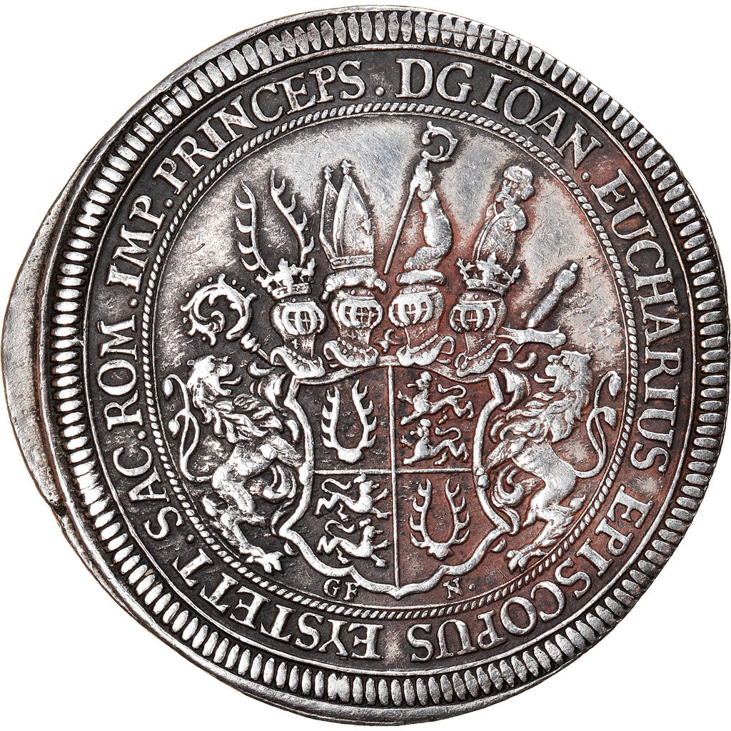 Coin, German States, Johann Eucharius Schenk von Castell, 1/2 Thaler, 1694