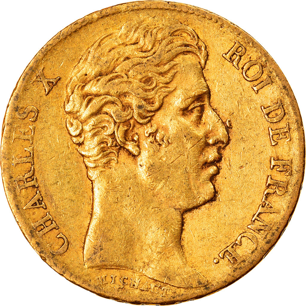 Monnaie, France, Charles X, 20 Francs, 1825, Paris, TTB, Or, Gadoury:1029