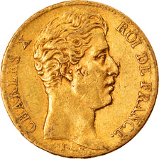 Monnaie, France, Charles X, 20 Francs, 1825, Paris, TTB, Or, Gadoury:1029