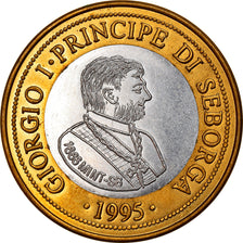 Coin, SEBORGA, Prince Giorgio I, 1/2 Luigino, 1995, Seborga, MS(60-62)