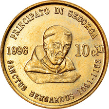 Moneta, SEBORGA, Prince Giorgio I, 10 Centesimi, 1996, Seborga, SPL, Argento