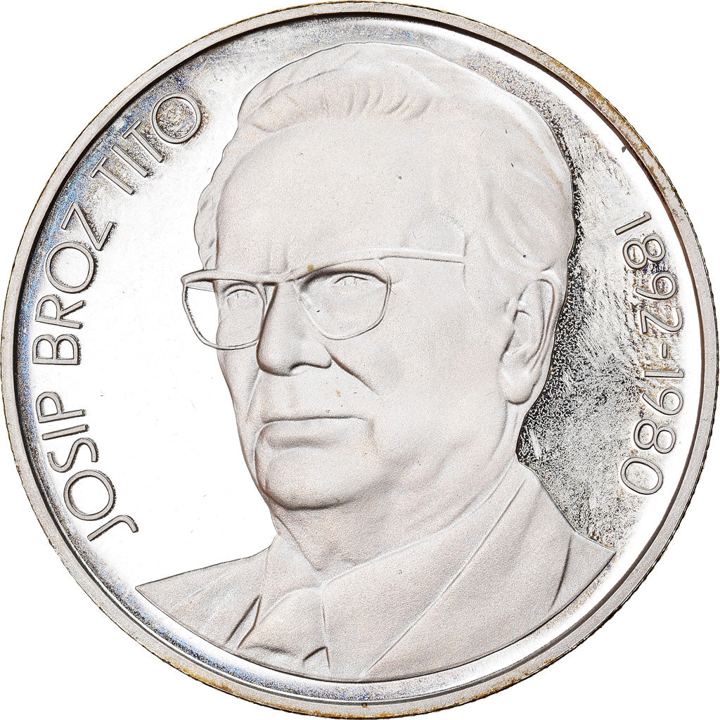 Moneta, Iugoslavia, 1000 Dinara, 1980, SPL, Argento, KM:78a