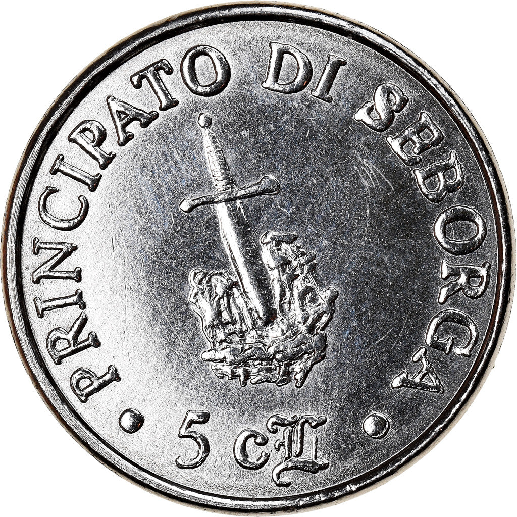 Coin, SEBORGA, Prince Giorgio I, 5 Centesimi, 1995, Seborga, MS(60-62)