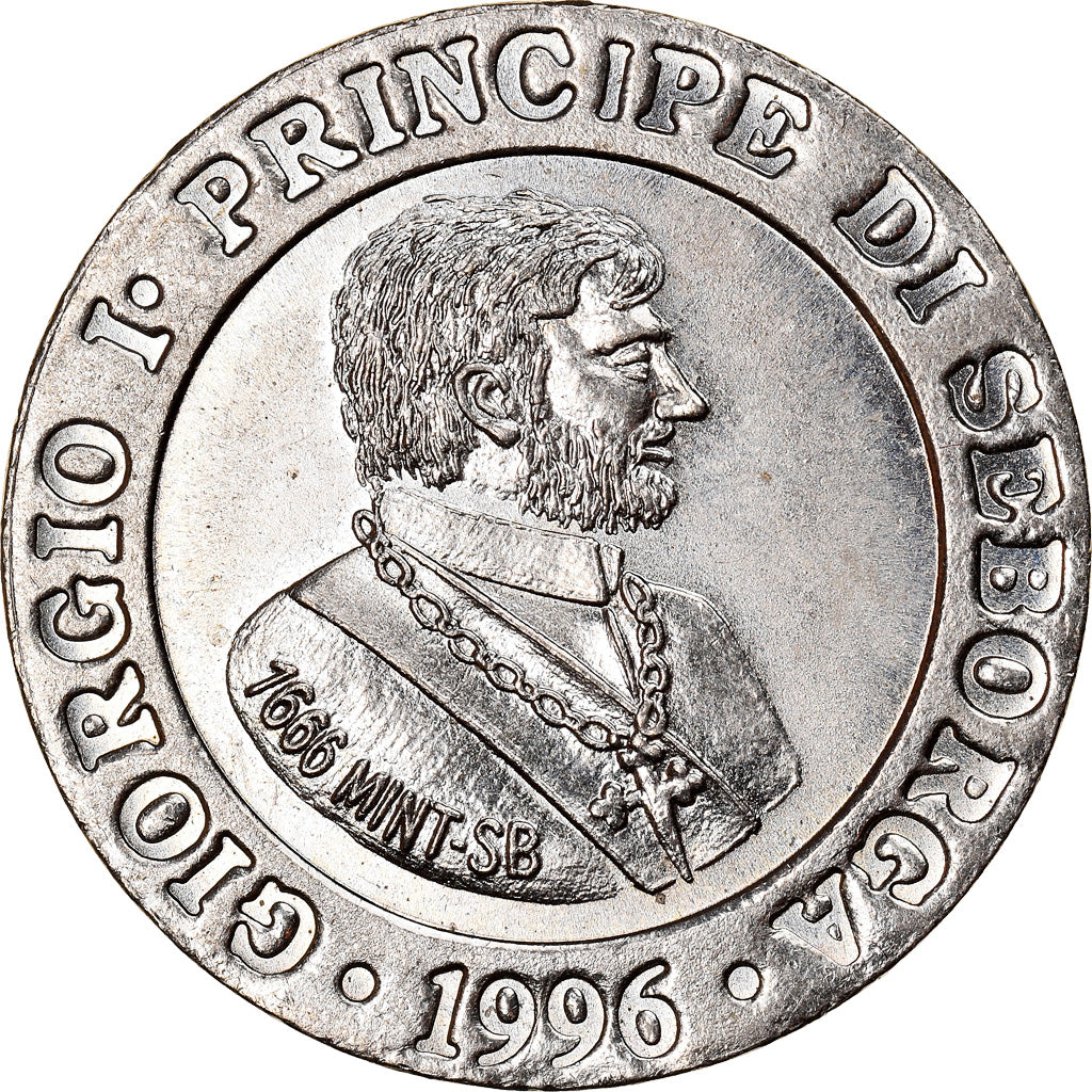 Coin, SEBORGA, Prince Giorgio I, 15 Centesimi, 1996, Seborga, MS(60-62)