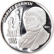 Coin, Congo Republic, 1000 Francs, 1999, MS(64), Silver, KM:43