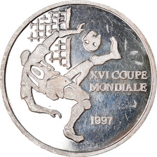 Moneda, República del Congo, 1000 Francs, 1997, SC+, Plata, KM:57