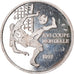 Moneda, República del Congo, 1000 Francs, 1997, SC+, Plata, KM:57