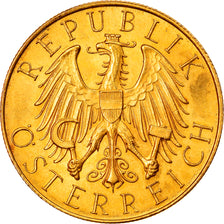 Coin, Austria, 25 Schilling, 1926, Vienna, MS(60-62), Gold, KM:2841