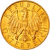 Coin, Austria, 25 Schilling, 1926, Vienna, MS(60-62), Gold, KM:2841