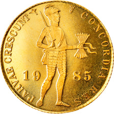 Moneta, Holandia, Beatrix, Ducat, 1985, St. Petersburg, MS(65-70), Złoto