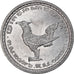 Coin, Cambodia, 10 Centimes, 1953, MS(63), Aluminum, KM:51