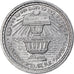Coin, Cambodia, 20 Centimes, 1953, Paris, MS(64), Aluminum, KM:52
