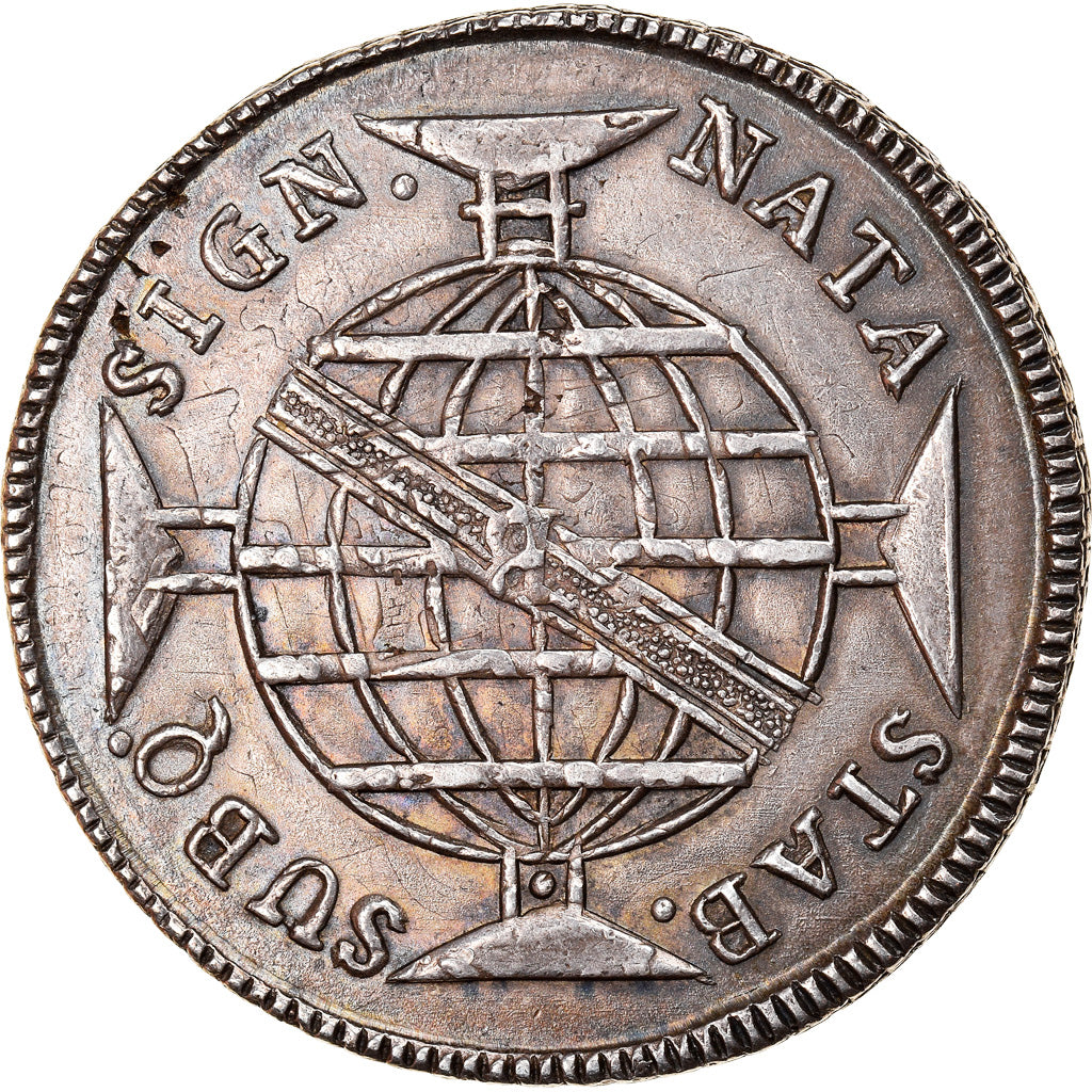 Coin, Brazil, 960 Reis, 1814, Rio de Janeiro, AU(50-53), Silver, KM:307.3