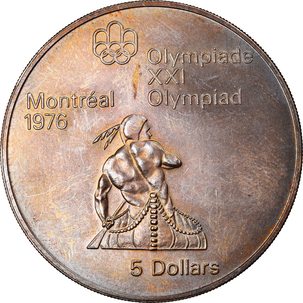 Coin, Canada, Elizabeth II, 5 Dollars, 1974, Royal Canadian Mint, Ottawa