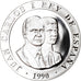 Moneta, Hiszpania, Juan Carlos I, 2000 Pesetas, 1990, MS(64), Srebro, KM:859