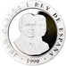 Coin, Spain, Juan Carlos I, 2000 Pesetas, 1990, Proof, MS(64), Silver, KM:859