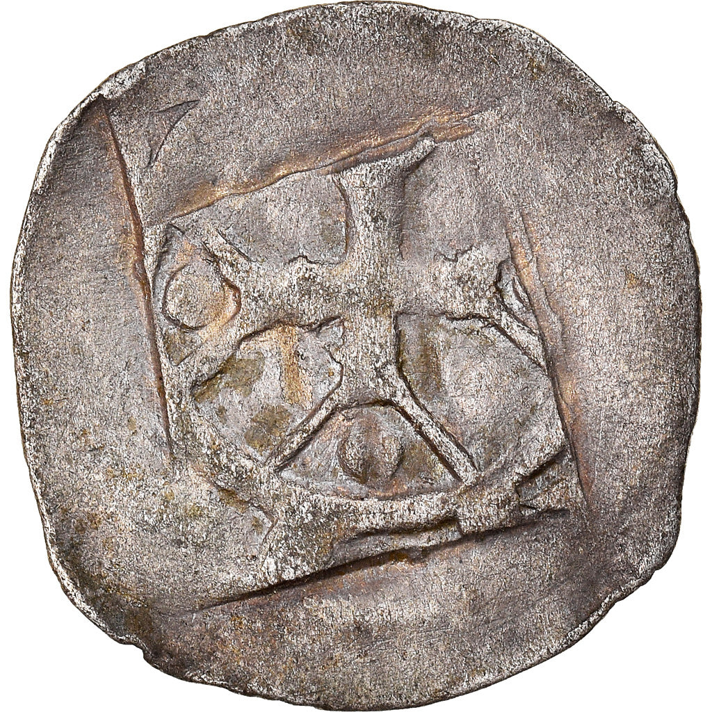 Coin, Germany, Heller, 14TH CENTURY, Schwäbisch-Hall, AU(55-58), Silver