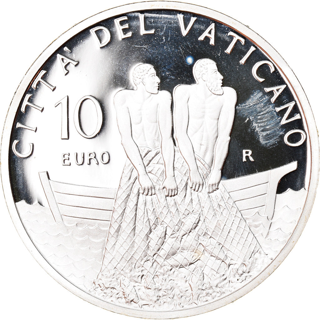 VATICAN CITY, 10 Euro, 2011, Rome, MS(65-70), Silver, KM:428
