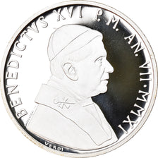 Vatikanstadt, 10 Euro, 2011, Rome, STGL, Silber, KM:428