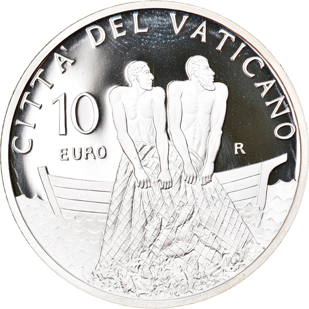 VATICAN CITY, 10 Euro, 2011, Rome, MS(65-70), Silver, KM:428