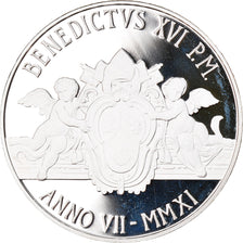 VATICAN CITY, 5 Euro, 2011, Rome, MS(65-70), Silver, KM:427