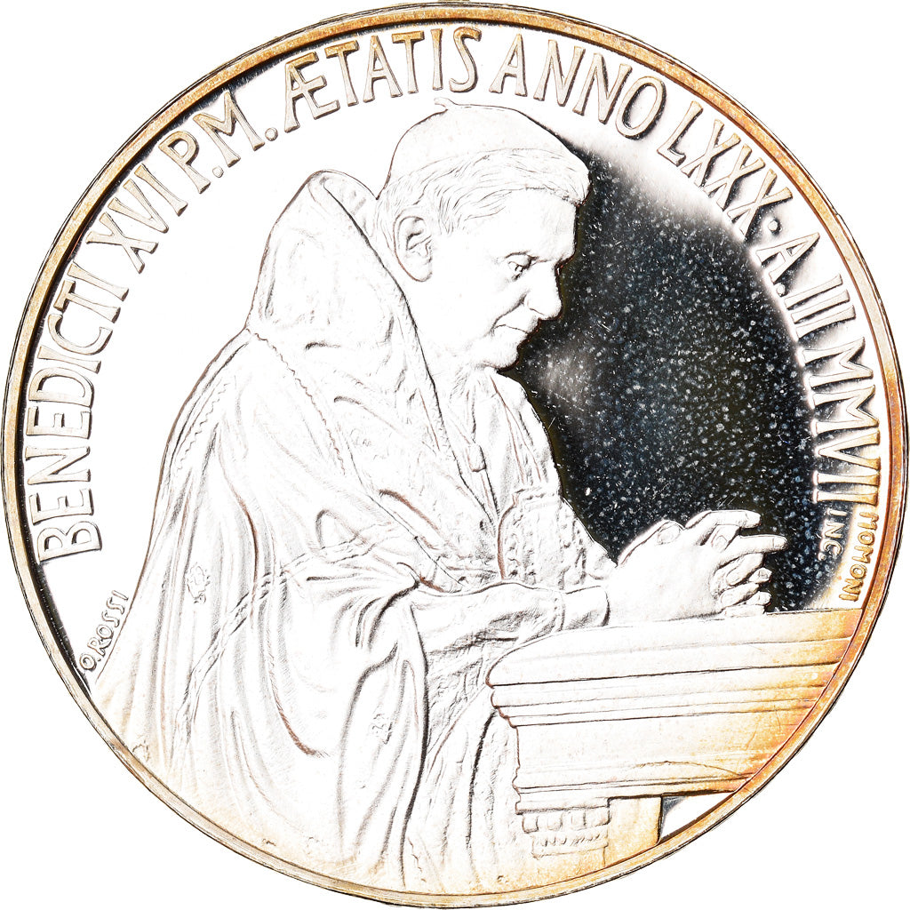 VATICAN CITY, 5 Euro, 2007, Rome, MS(65-70), Silver, KM:400
