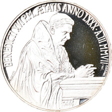 VATICAN CITY, 5 Euro, 2007, Rome, MS(65-70), Silver, KM:400