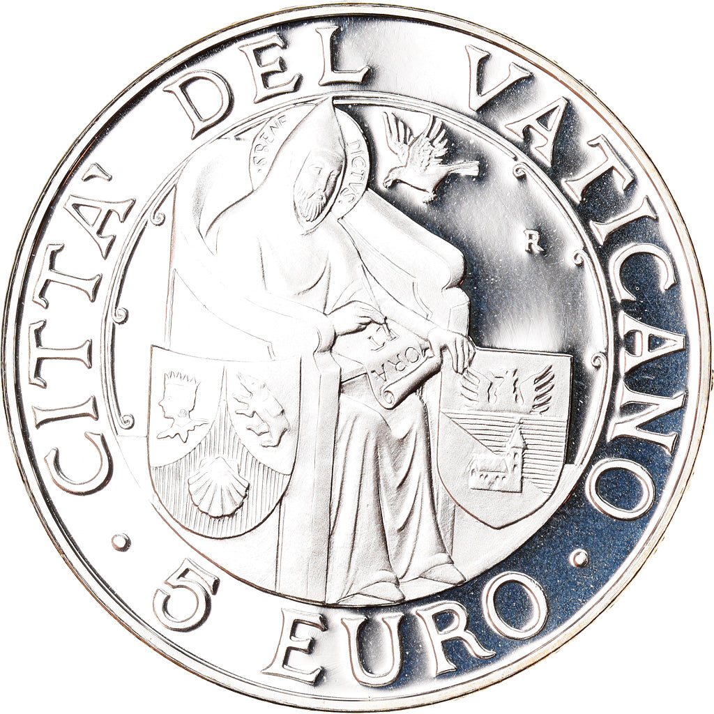 VATICAN CITY, 5 Euro, 2006, Rome, MS(65-70), Silver, KM:395