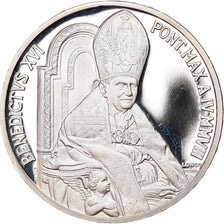 VATICAN CITY, 10 Euro, 2007, Rome, MS(65-70), Silver, KM:401