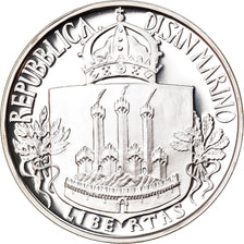 Coin, San Marino, 1000 Lire, 1985, Rome, MS(65-70), Silver, KM:183