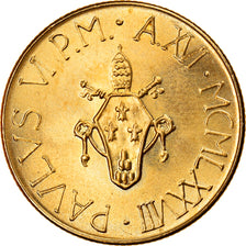 Coin, VATICAN CITY, Paul VI, 200 Lire, 1978, Roma, MS(63), Aluminum-Bronze