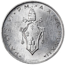 Coin, VATICAN CITY, Paul VI, Lira, 1972, Roma, MS(63), Aluminum, KM:116