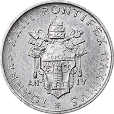 Coin, VATICAN CITY, John XXIII, Lira, 1962, MS(63), Aluminum, KM:67