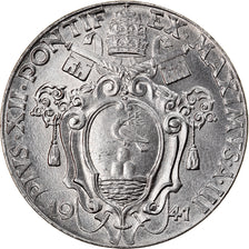 Coin, VATICAN CITY, Pius XII, 50 Centesimi, 1941, Roma, MS(65-70), Stainless
