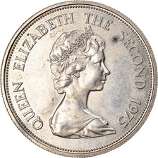 Coin, Mauritius, 50 Rupees, 1975, AU(55-58), Silver, KM:41a