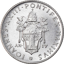 Coin, VATICAN CITY, John XXIII, 2 Lire, 1962, MS(63), Aluminum, KM:68