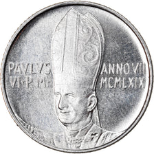 Coin, VATICAN CITY, Paul VI, 2 Lire, 1969, Roma, MS(63), Aluminum, KM:109