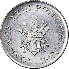 Coin, VATICAN CITY, John XXIII, 2 Lire, 1960, MS(63), Aluminum, KM:59.1