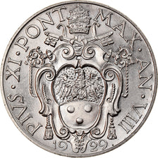 Moneda, CIUDAD DEL VATICANO, Pius XI, 2 Lire, 1929, Roma, SC, Níquel, KM:6