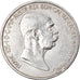 Coin, Austria, Franz Joseph I, 5 Corona, 1908, EF(40-45), Silver, KM:2809